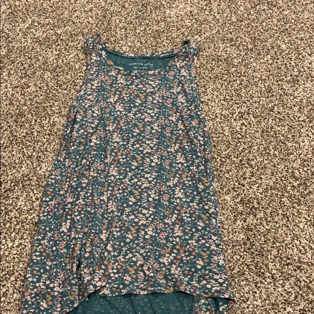 American Eagle Floral Tank